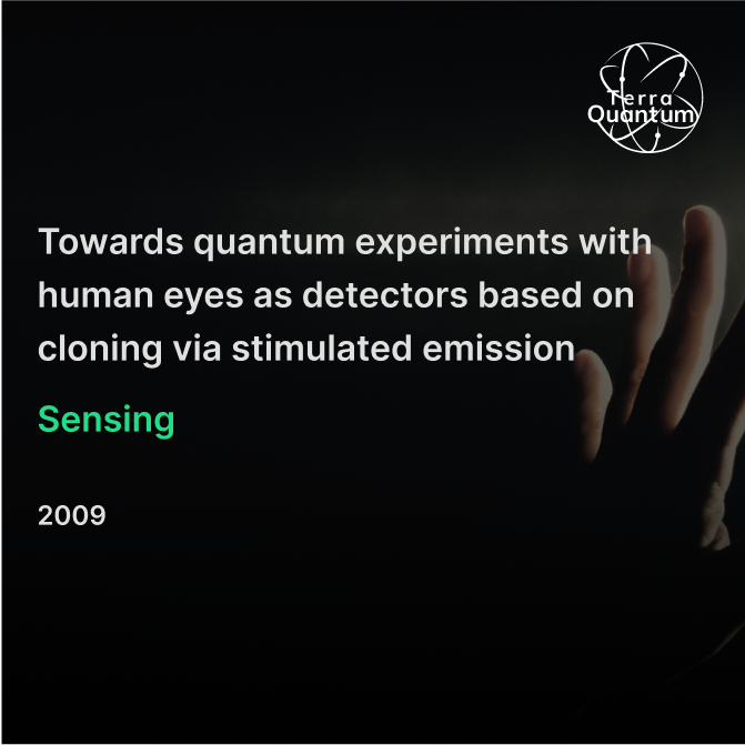 Towards Quantum Experiments With Human Eyes as Detectors Based on Cloning Via Stimulated Emission