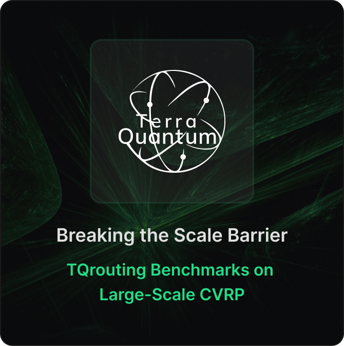 Breaking the Scale Barrier: TQrouting Benchmarks on Large-Scale CVRP