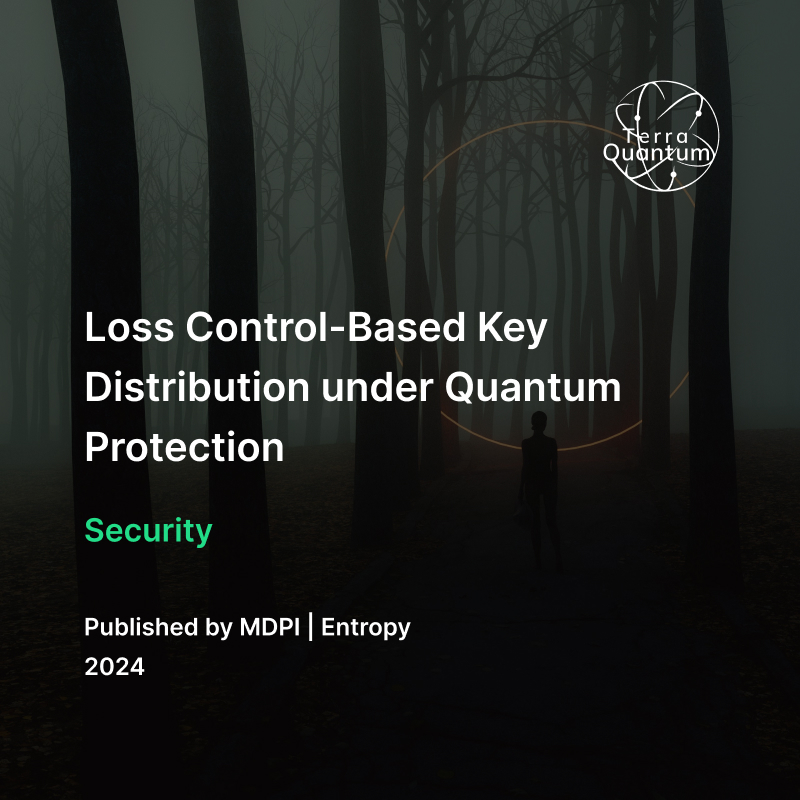 Loss Control Based Key Distribution Under Quantum Protection